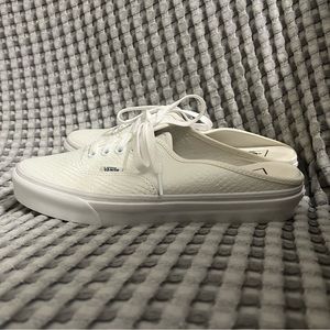 Vans Leather Mule Size 9.5